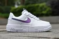 sneakers nike air force 1 pixel rainbow white